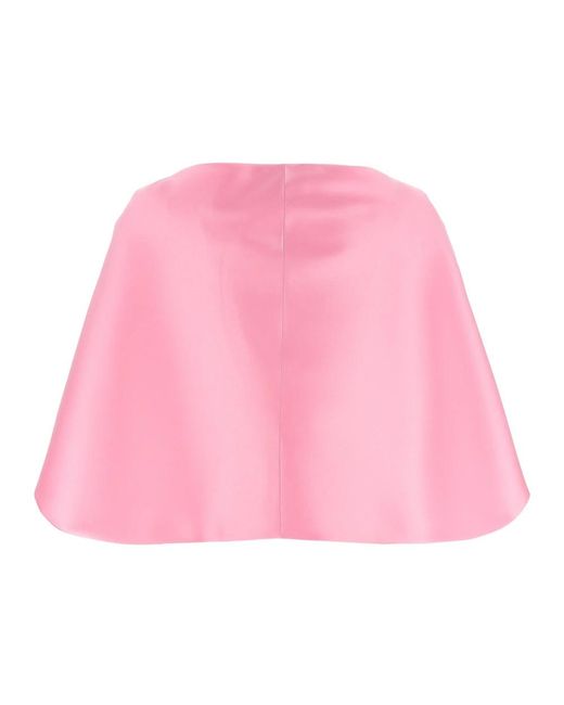 Alberta Ferretti Pink Ponchos