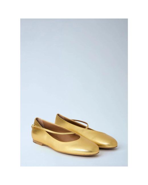 Jil Sander Natural Ballerinas