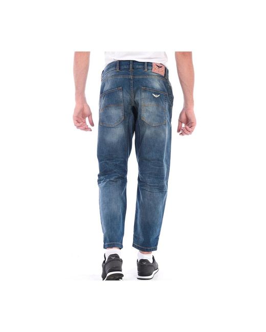Armani Jeans Blue Slim Fit Jeans for men