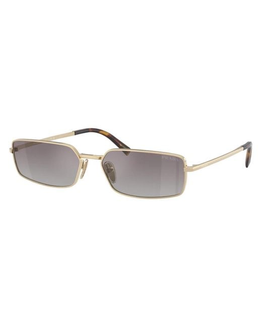 Prada Metallic Sunglasses