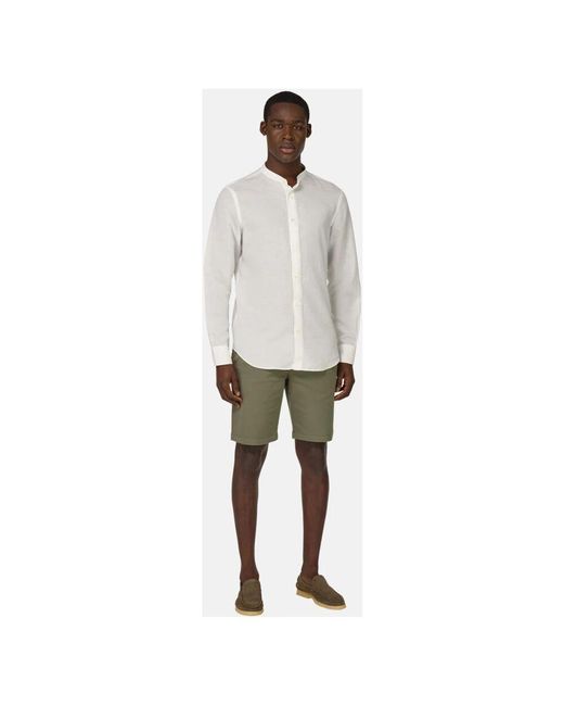 Boggi Bermudas Aus Stretch-Baumwolle in Green für Herren