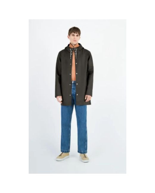 Stutterheim Parkas in het Black voor heren
