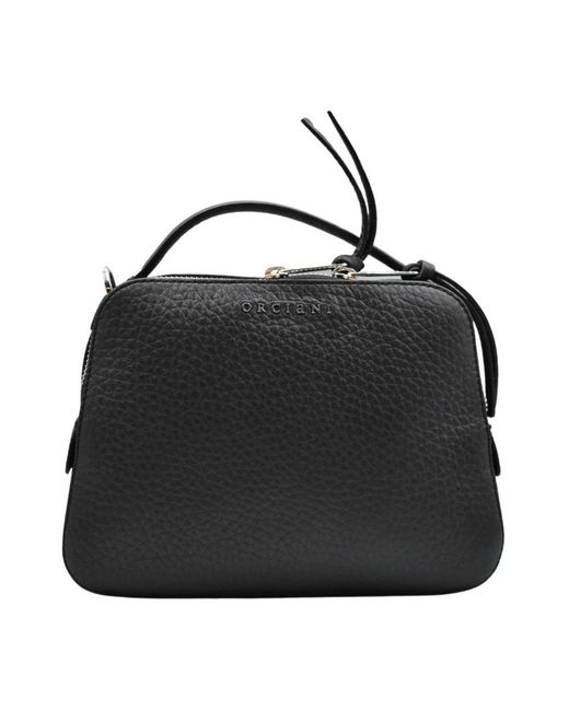 Orciani Black Handbags