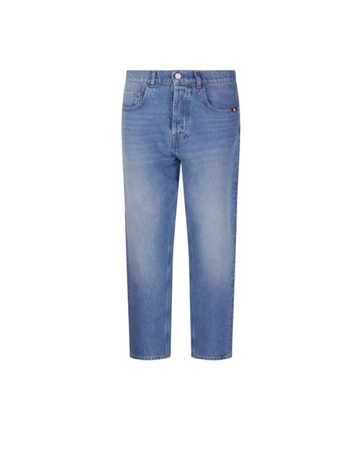 AMISH Rechte Jeans in het Blue voor heren