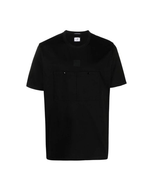 C P Company Normales t-shirt in weiß in Black für Herren