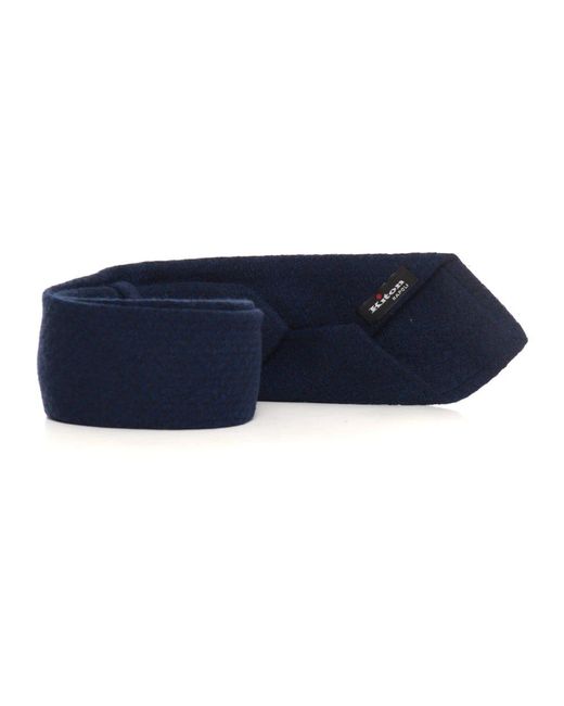 Kiton Blue Ties for men