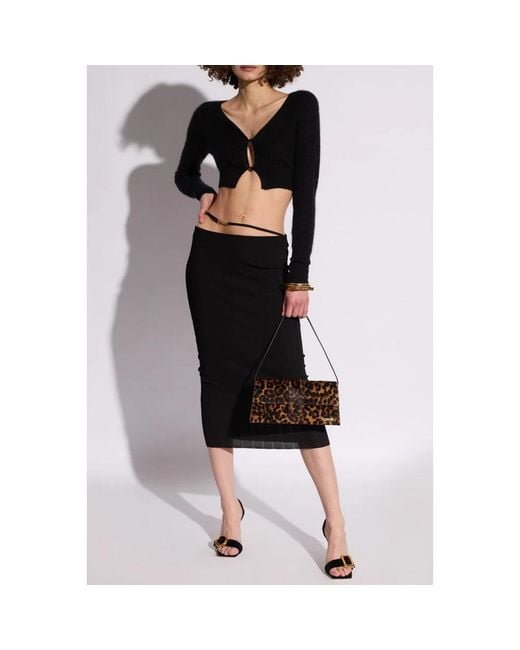 Jacquemus Black Midi Skirts