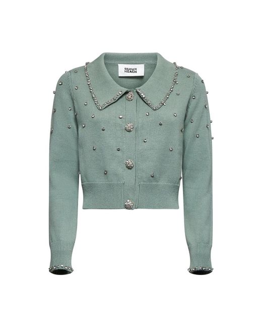 Cardigans Silvian Heach de color Green