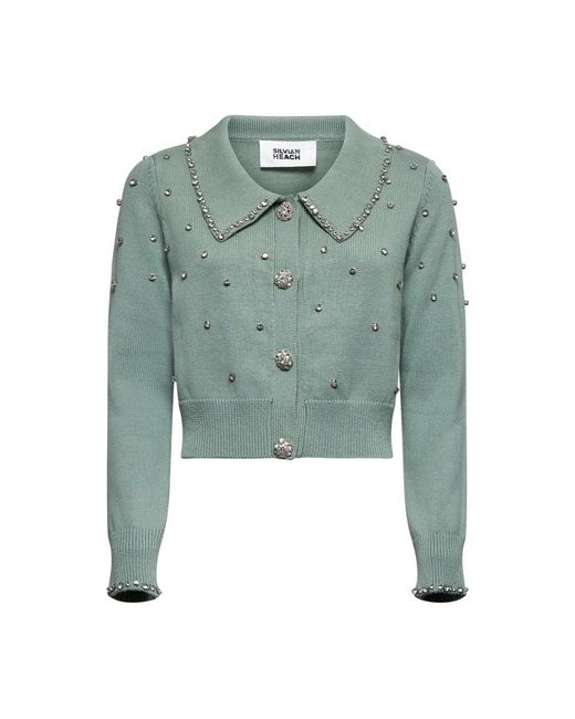 Cardigans Silvian Heach de color Green
