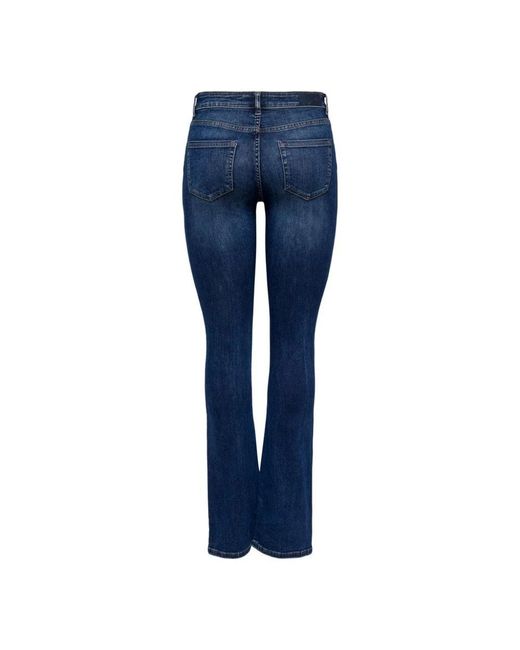 ONLY Boot-Cut Jeans in het Blue