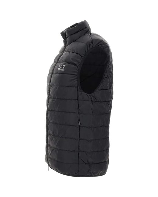 Vests EA7 pour homme en coloris Black