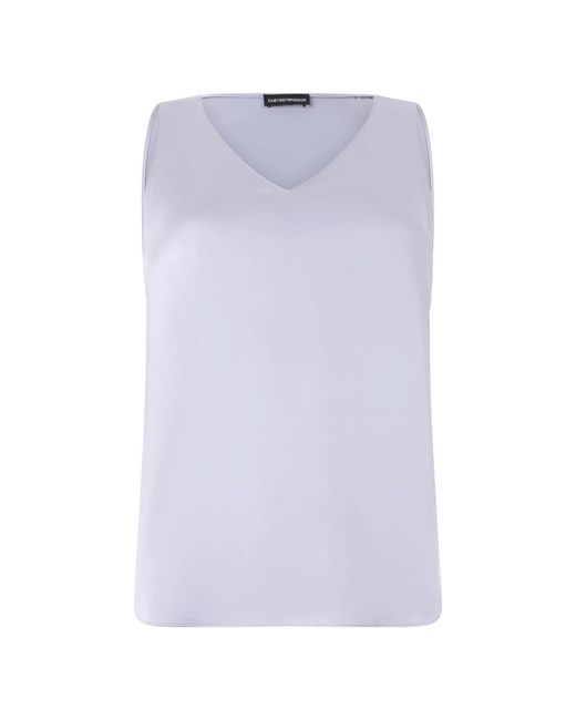 Emporio Armani Blue Blouses