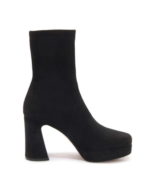 Emanuélle Vee Black Heeled Boots