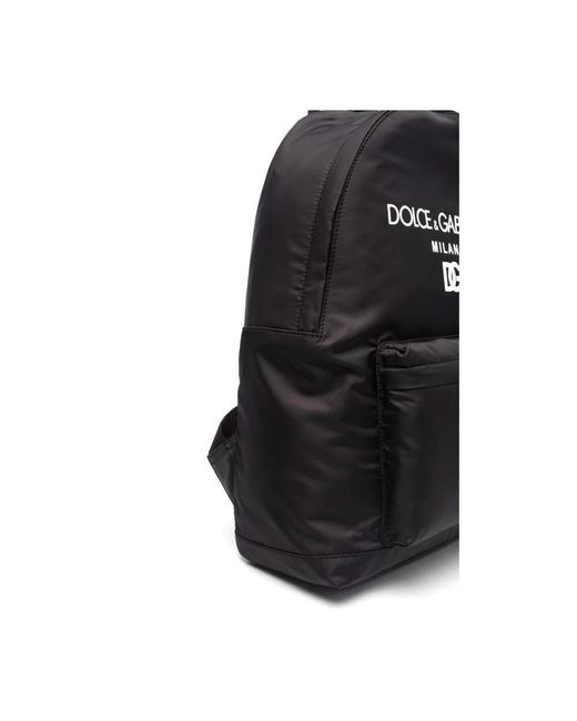 Dolce & Gabbana Black Backpacks