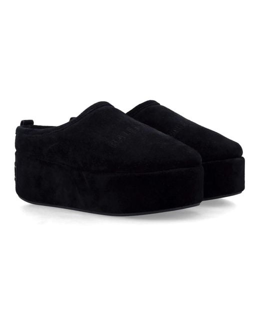 Balenciaga Black Slippers