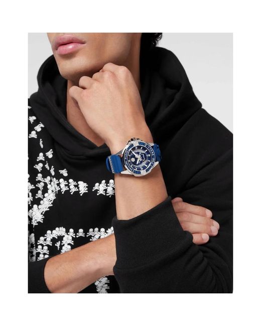 Philipp Plein Blue Watches for men
