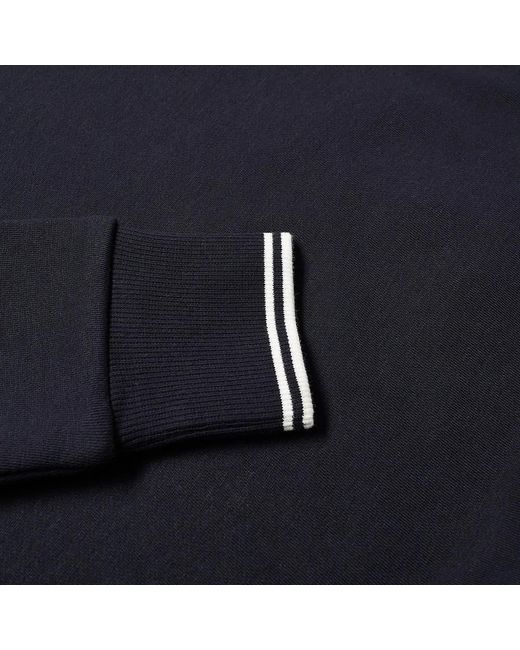 Authentic crew sweat Fred Perry de hombre de color Blue
