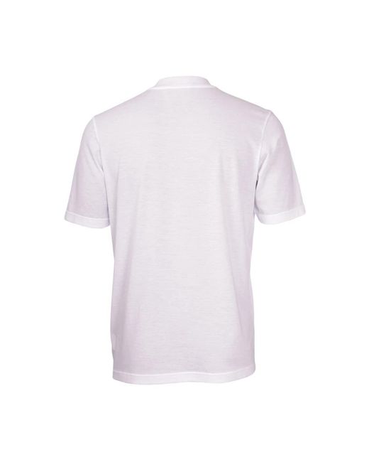 Gran Sasso Weiße t-shirts und polos in Purple für Herren
