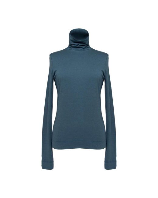 Alysi Turtleneck Sweater in het Blue