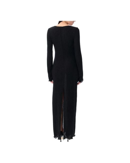 Magda Butrym Black Maxi Dresses
