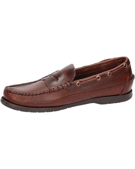 Sebago Sloop Seahorse in Brown für Herren