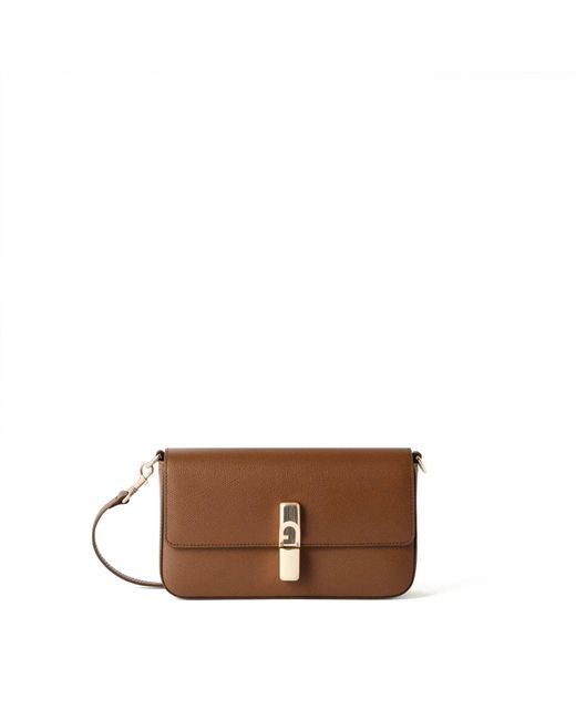 Furla Brown Cross Body Bags