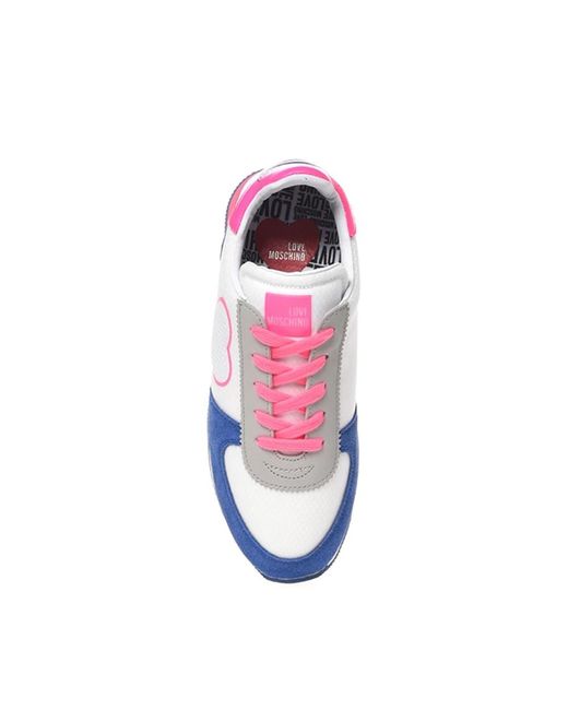 Moschino Blue Sneakers