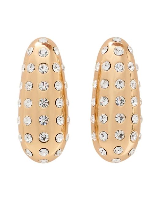 Self-Portrait Metallic Earrings