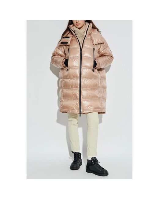 Moncler Jassen ,Rochelairs Long Down Jacket in het Natural
