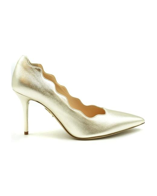 Charlotte Olympia Metallic Pumps