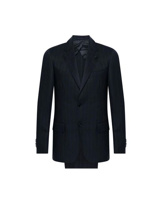 Single Breasted Suits Lardini de hombre de color Blue