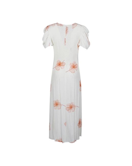 Mar De Margaritas White Midi Dresses