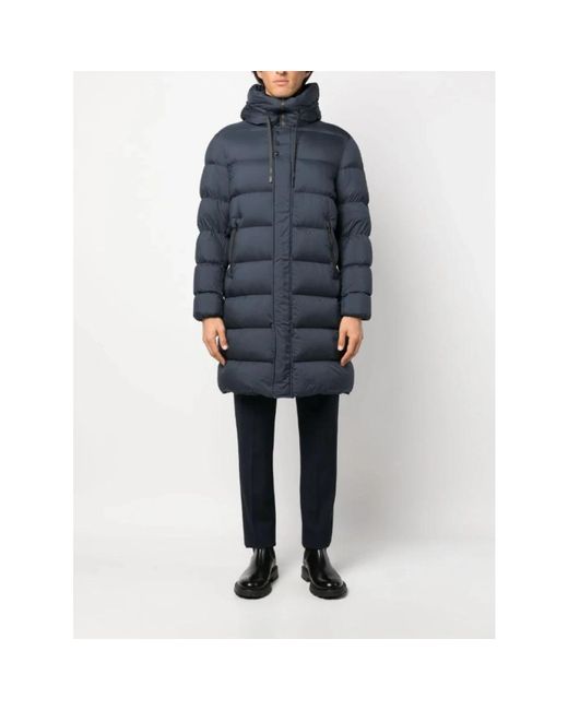 Herno Blue Down Jackets for men