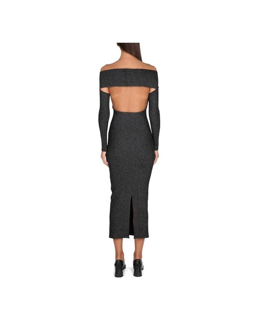 Khaite Black Party Dresses