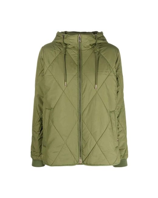 Tommy Hilfiger Green Winter Jackets