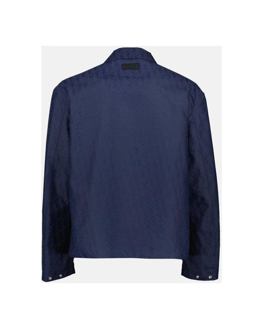 Light Jackets Dior de hombre de color Blue