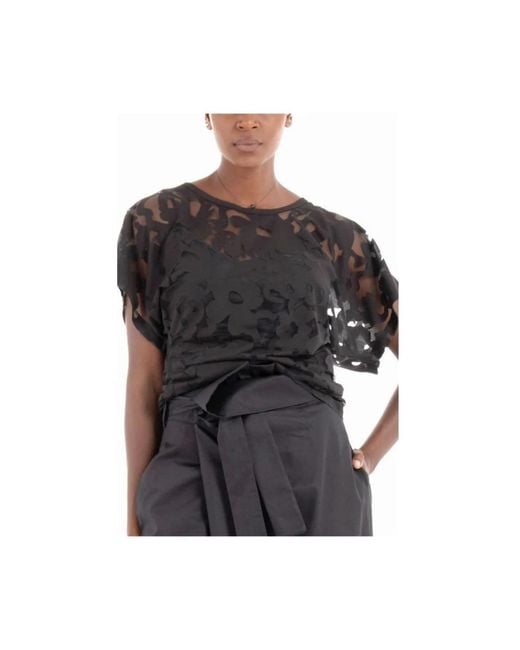 Blouses Boss de color Black