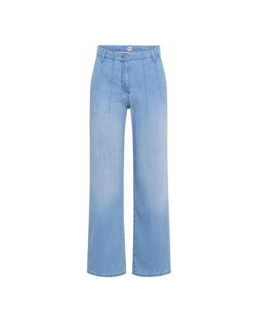 Brax Blue Wide Jeans