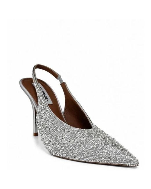 Steve Madden Gray Pumps