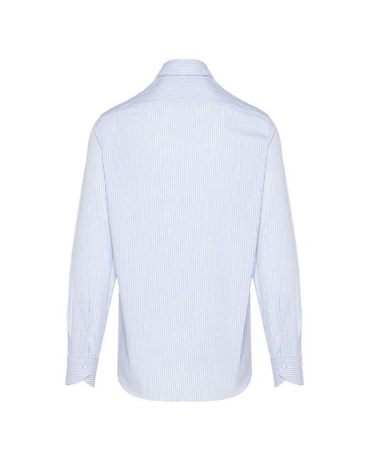 Canali Blue Formal Shirts for men