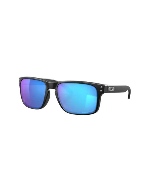 Oakley Blue Holbrook sonnenbrille - matt schwarz prizm sapphire polarisiert