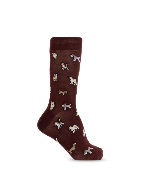 Socks Paul Smith de hombre de color Brown