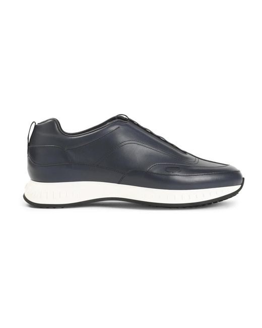 John Lobb Blue Sneakers for men