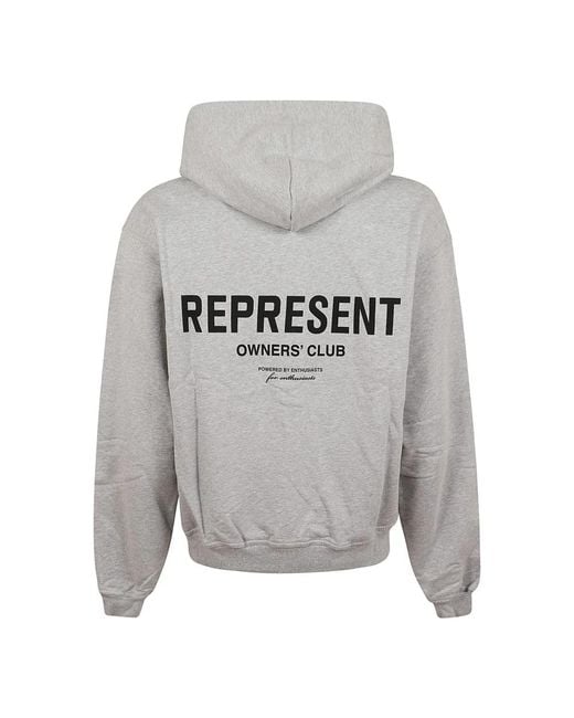 Zip-Throughs Represent de hombre de color Gray