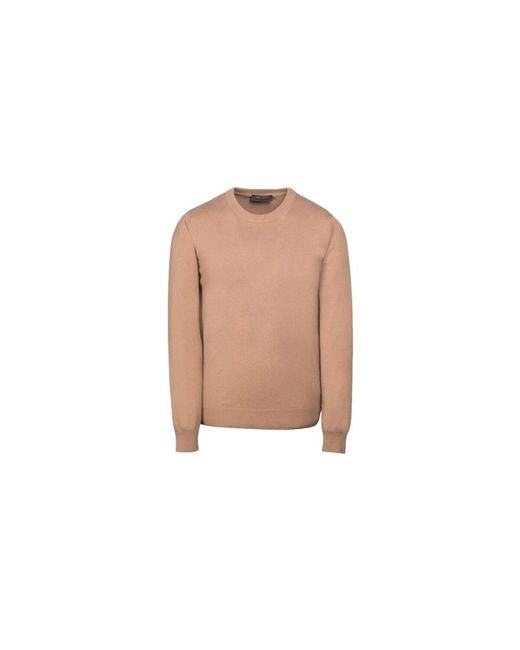 Cashmere Knitwear di Moorer in Natural da Uomo