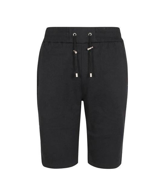 Balmain Black Casual Shorts for men