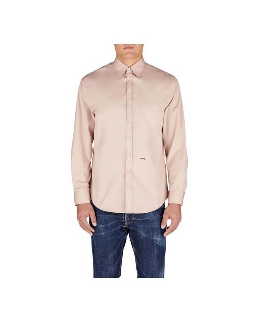 DSquared² Natural Casual Shirts for men