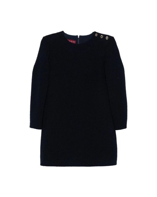 Short Dresses Gucci de color Black