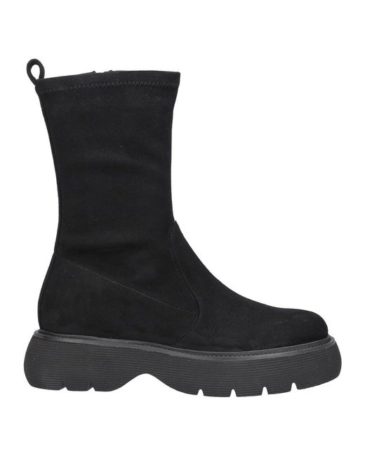 Kennel & Schmenger Black Ankle Boots Shelly Suede