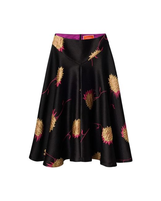 Midi Skirts di LaDoubleJ in Black